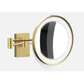 Decor Walther BS Косметическое зеркало с подсветкой Gold Matt