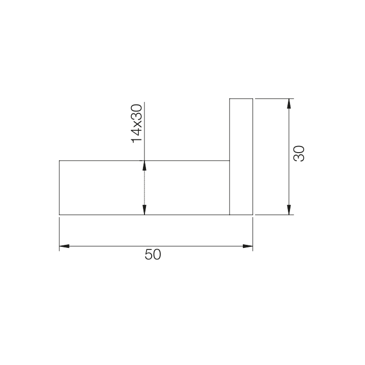 F6024/1NS крючок Fima Carlo Frattini чёрный
