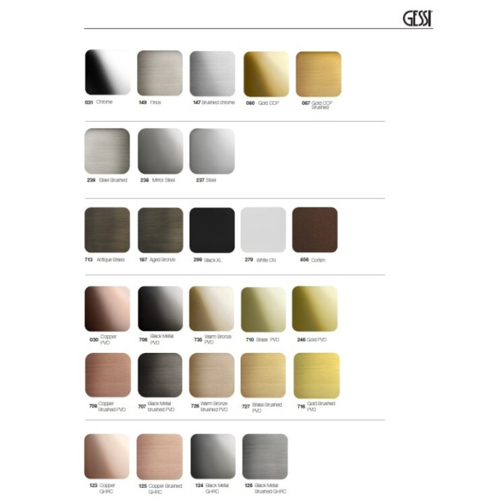 Gessi 58521#707 крючок Inciso Black Metal Brushed