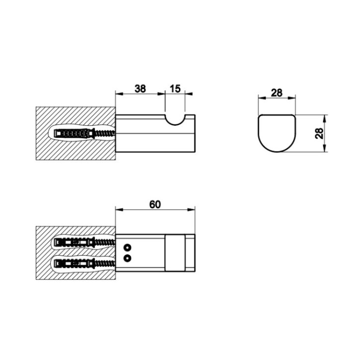 Gessi 59521#030 Rilievo крючок Copper PVD