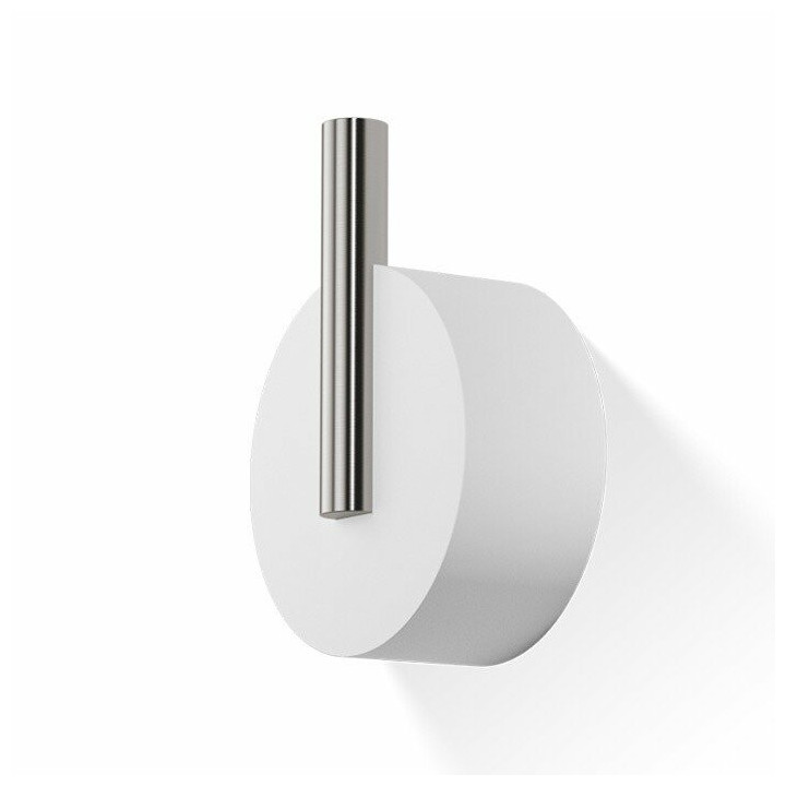 Decor Walther 0972655 крючок сталь матовая/белый