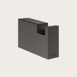 Крючок Gessi Rettangolo 20921#707 Black Metal
