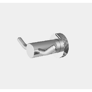 F6004T/2XZS крючок двойной Fima Brushed Amber Bronze