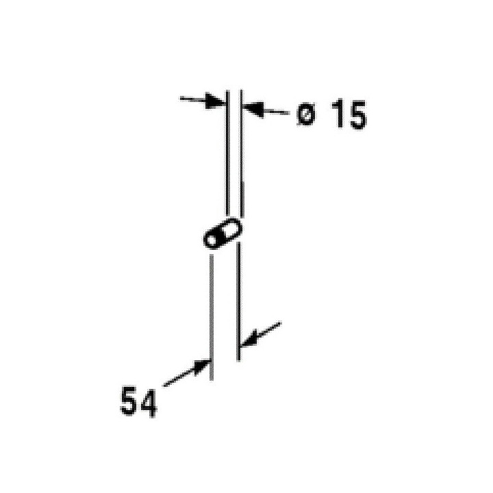 Duravit 0099041000 крючок хром D-Code