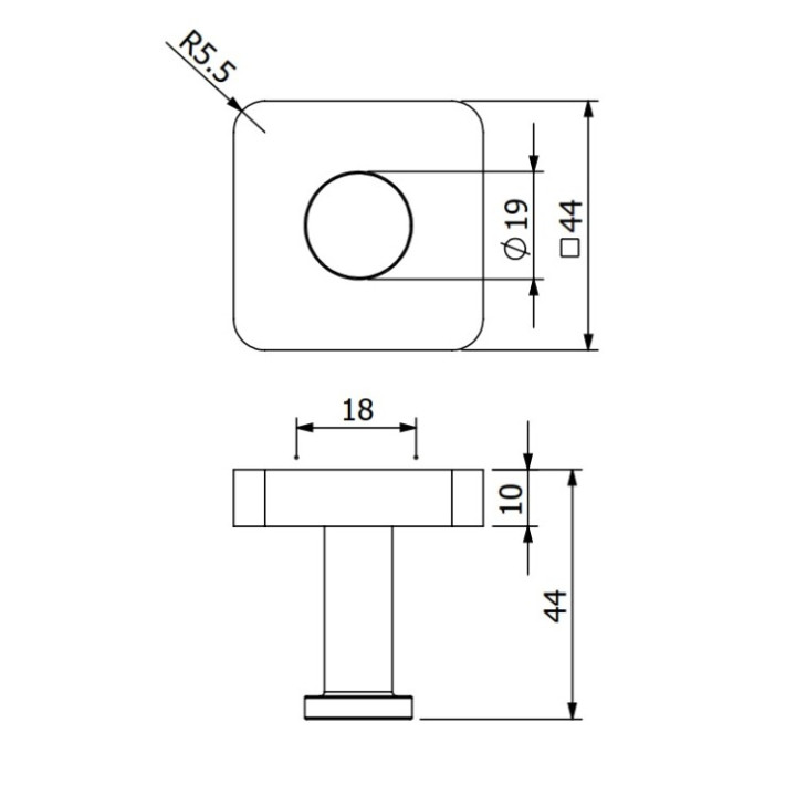 Kludi 2598453 крючок VELA S Matt White