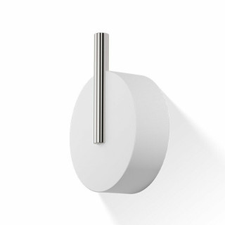 Decor Walther 0972755 крючок сталь матовая/белый