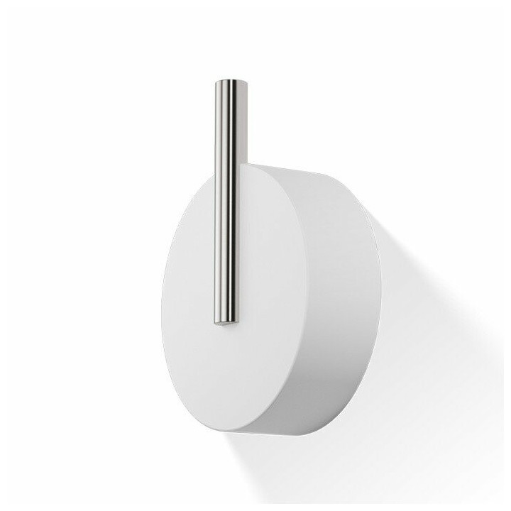 Decor Walther 0972755 крючок сталь матовая/белый