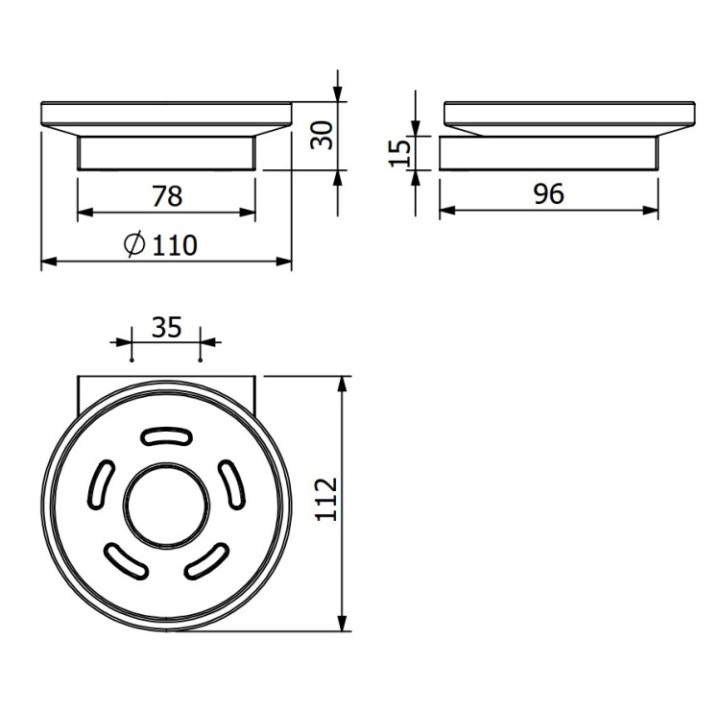 Kludi 31985N0 мыльница VELA C Brushed Gold