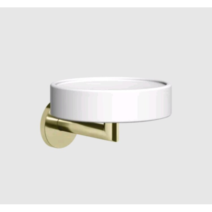 Gessi 63601#710 Tondo мыльница латунь Brass PVD