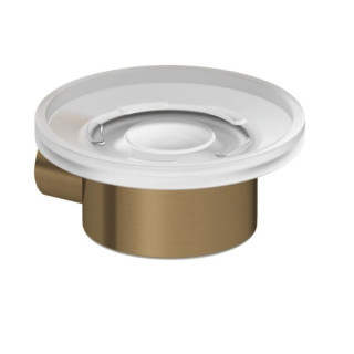 Kludi VELA R Мыльница подвесная для ванны Brushed bronze