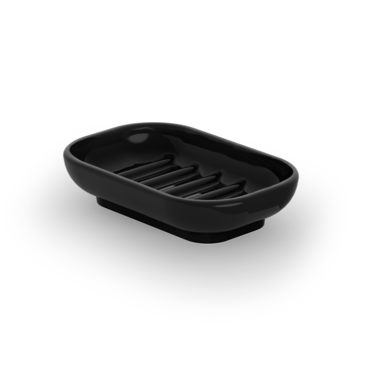 Decor Walther 0861360 мыльница DW Black, Pure Black