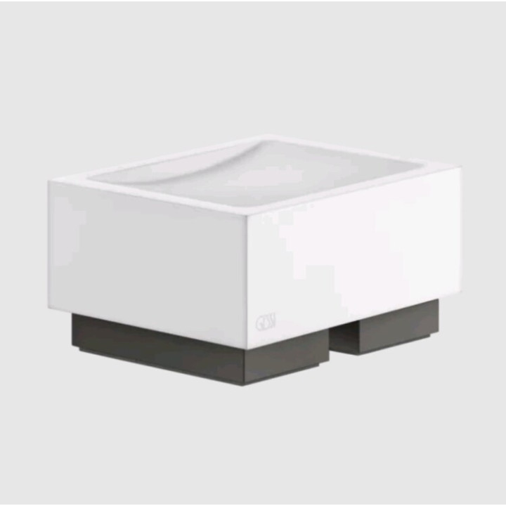 Gessi 20825#707 мыльница Rettangolo Black Metal