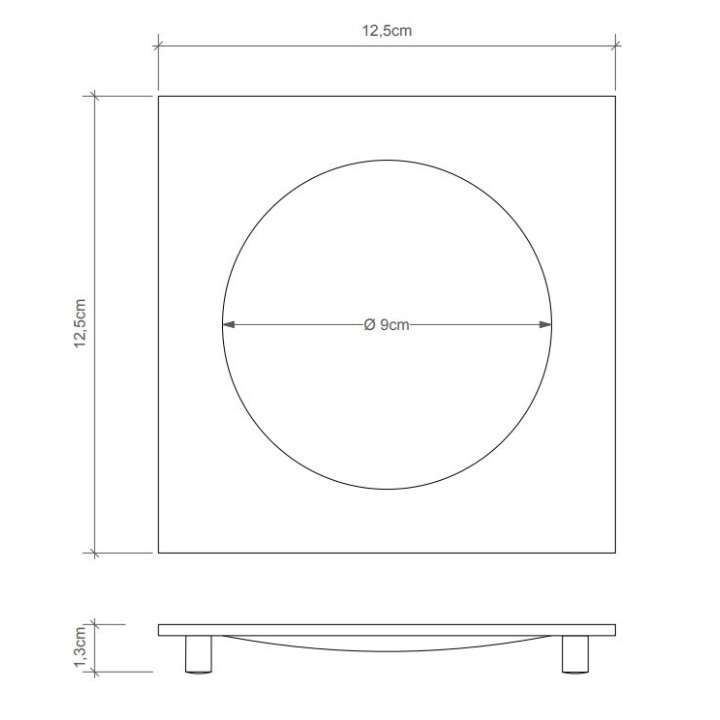 Decor Walther 0837200 мыльница нерж. сталь