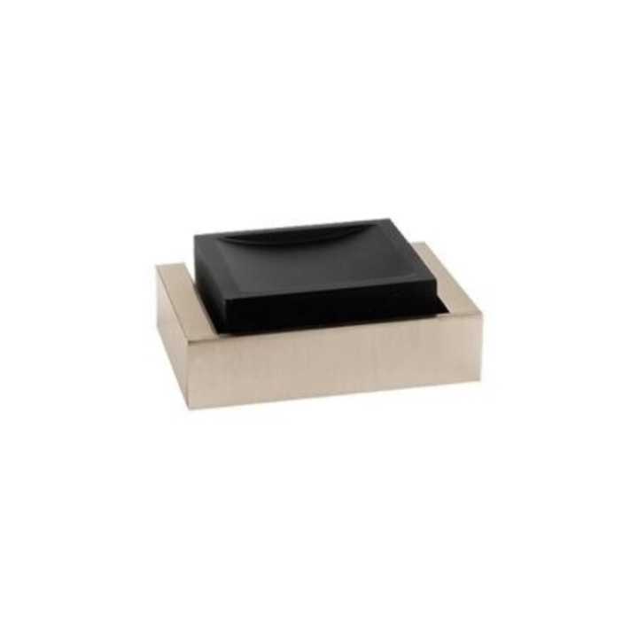 Gessi Rettangolo 20802#706 мыльница Black Metal PVD