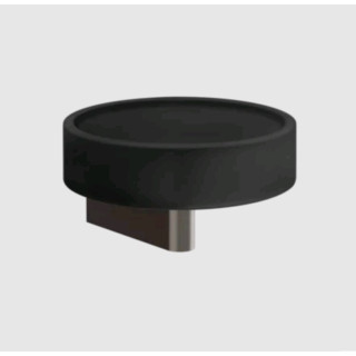 Gessi Origini Мыльница подвесная для ванны Black Metal Brushed PVD
