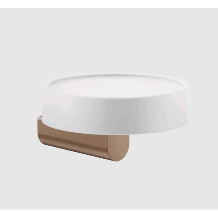 Gessi 59501#708 мыльница настенная медь Rilievo