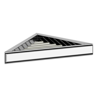 Gessi 46461#031 полка для ванны угловая сталь