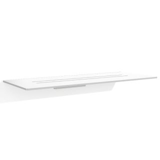 Decor Walther 0523250 полка для ванны Matt White