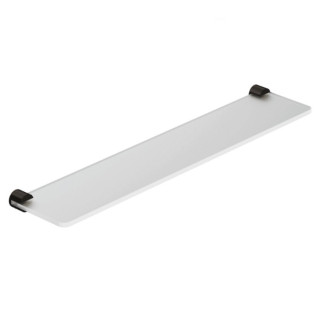 Kludi VELA R Полка для ванны 60x12 см сталь оружейная