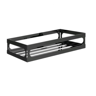 Gessi Rilievo Полка для ванны 30x14 см Black Metal PVD