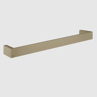Gessi Rettangolo Полотенцедержатель одинарный для ванны 46.5 см Finox Brushed Nickel