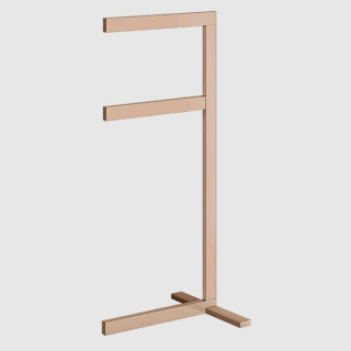Gessi Rettangolo Полотенцедержатель стойка для ванны 35 см Copper PVD