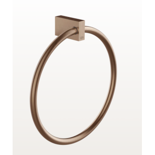 Gessi Rettangolo Полотенцедержатель кольцо для ванны 22.2 см Copper Brushed PVD