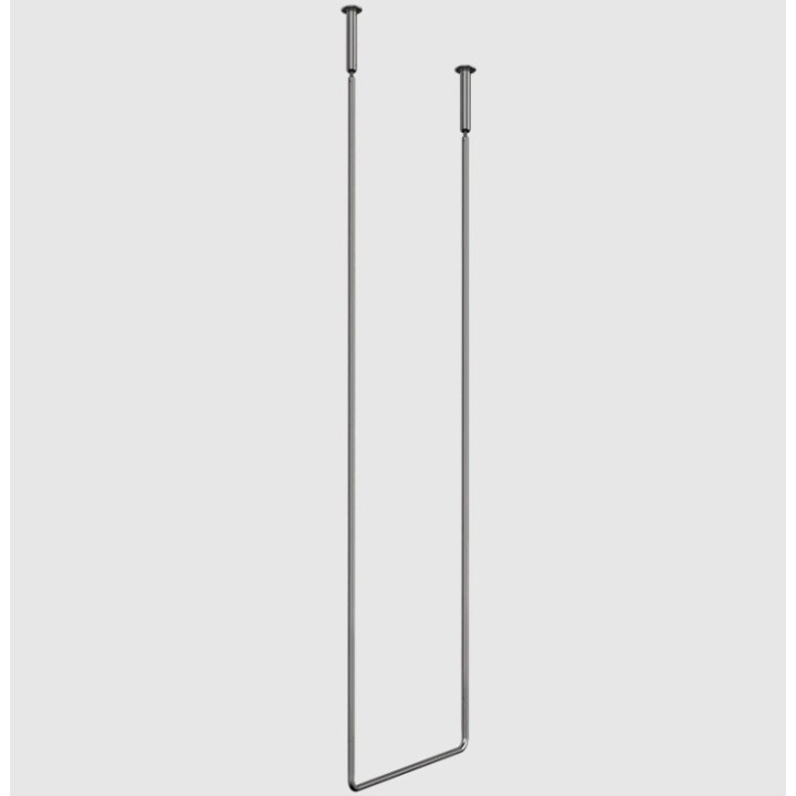 Gessi 38144#126 полотенцедержатель Goccia Black Metal