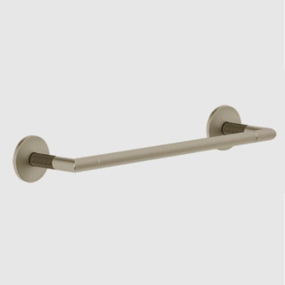 Gessi Ingranaggio Полотенцедержатель одинарный для ванны 35 см Finox Brushed Nickel