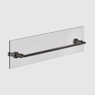 Gessi Inciso Полотенцедержатель одинарный для ванны 64.1 см Black Metal Brushed PVD