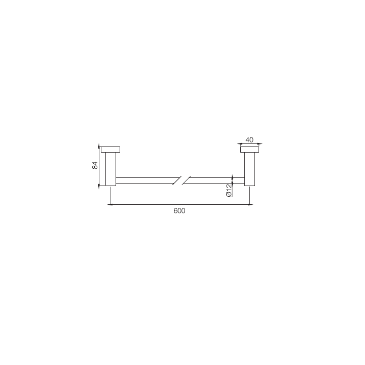 F6000/60OR полотенцедержатель Fima Carlo Frattini