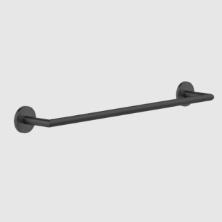 Gessi Ventaglio Полотенцедержатель одинарный для ванны 50 см Matt Black, Nero Opaco