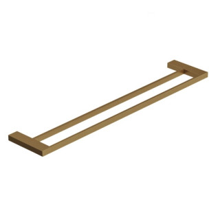 Kludi VELA C Полотенцедержатель двойной для ванны 63 см Brushed bronze