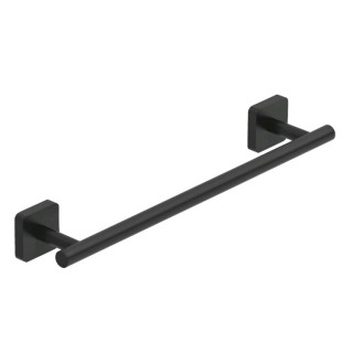 Kludi VELA S Полотенцедержатель одинарный для ванны 34.8 см Matt Black, Nero Opaco