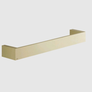 Gessi Rettangolo Полотенцедержатель одинарный для ванны 31.5 см Brushed Brass PVD