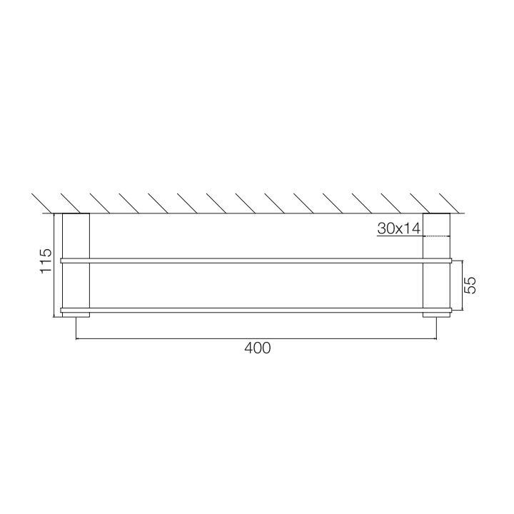 F6021/40OS полотенцедержатель Fima Carlo Frattini