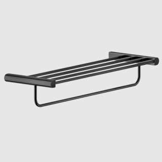 Gessi Rilievo Полотенцедержатель полка для ванны 60.8 см Black Metal PVD