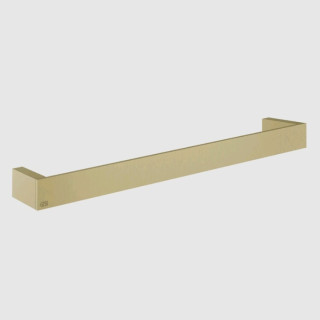 Gessi Rettangolo Полотенцедержатель одинарный для ванны 46.5 см Brushed Brass PVD