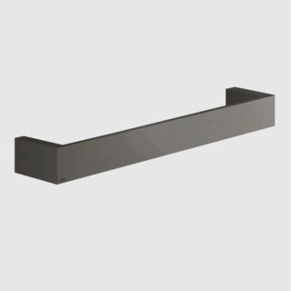 Gessi Rettangolo Полотенцедержатель одинарный для ванны 31.5 см Black Metal Brushed PVD