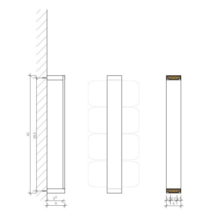 Полотенцедержатель Decor Walther 0592200