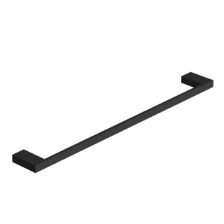 Kludi VELA C Полотенцедержатель одинарный для ванны 48 см Matt Black, Nero Opaco
