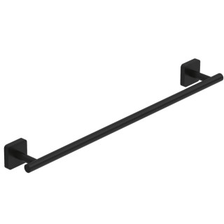 Kludi VELA S Полотенцедержатель одинарный для ванны 49.4 см Matt Black, Nero Opaco