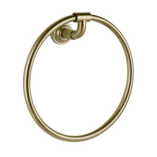 Gessi VENTI20 Полотенцедержатель кольцо для ванны 22.2 см Brushed Brass PVD