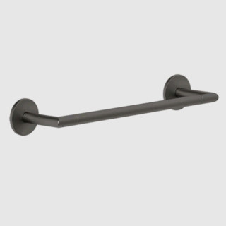 Gessi Ventaglio Полотенцедержатель одинарный для ванны 35 см Black Metal Brushed PVD