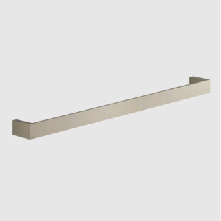 Gessi Rettangolo Полотенцедержатель одинарный для ванны 61.5 см Finox Brushed Nickel
