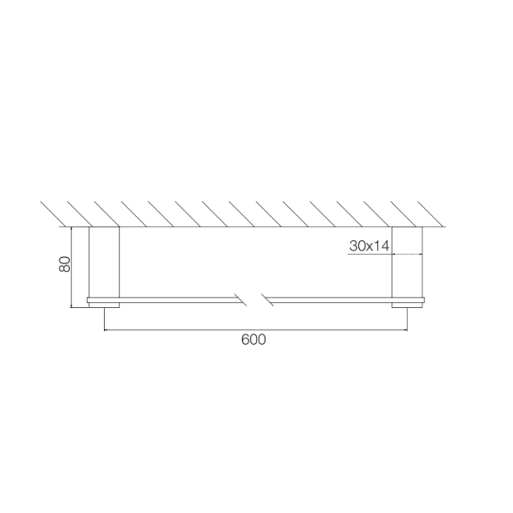 F6020/60OS полотенцедержатель Fima Carlo Frattini