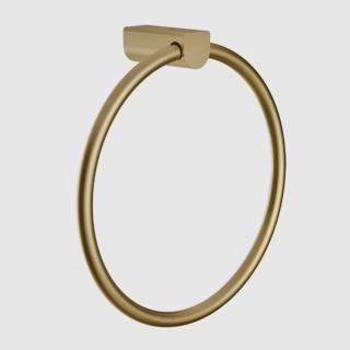Gessi Rilievo Полотенцедержатель кольцо для ванны 22.2 см Warm Bronze Brushed PVD