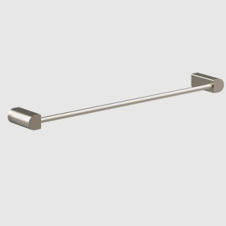 Gessi Rilievo Полотенцедержатель одинарный для ванны 62.8 см Finox Brushed Nickel