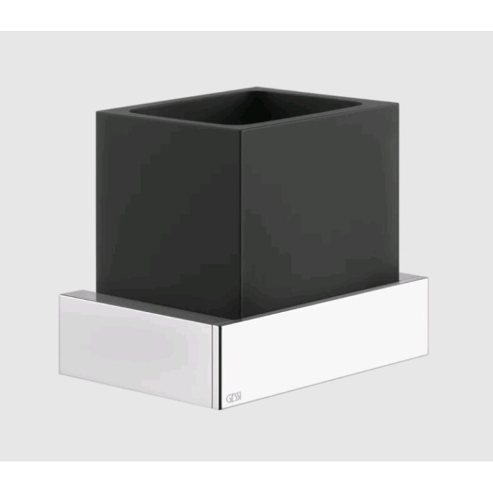 Gessi 20808#031 стакан Rettangolo, нержавеющая сталь