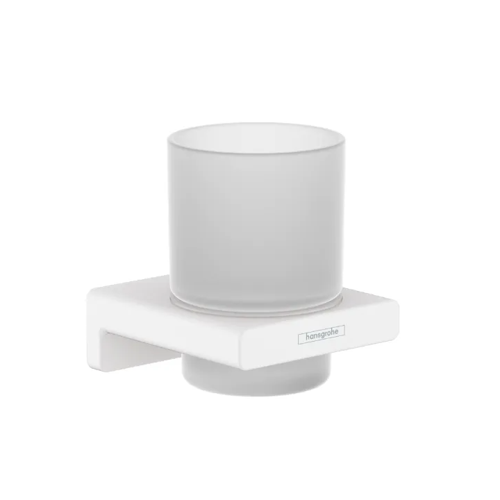 Hansgrohe 41749700 стакан AddStoris Matt White